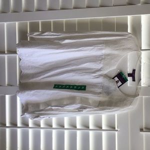 Long sleeved white blouse